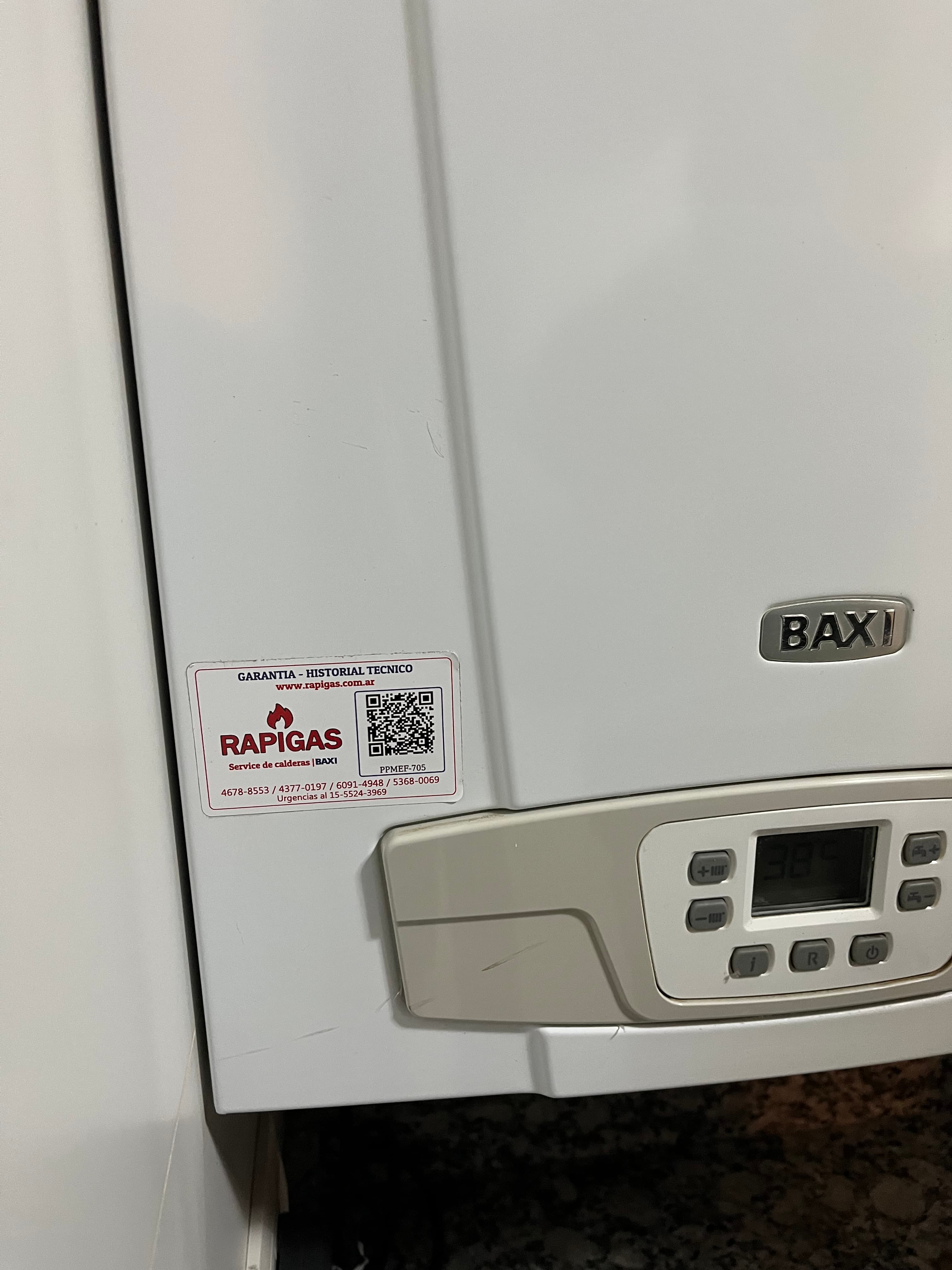 Panel de control de caldera BAXI Eco 4S