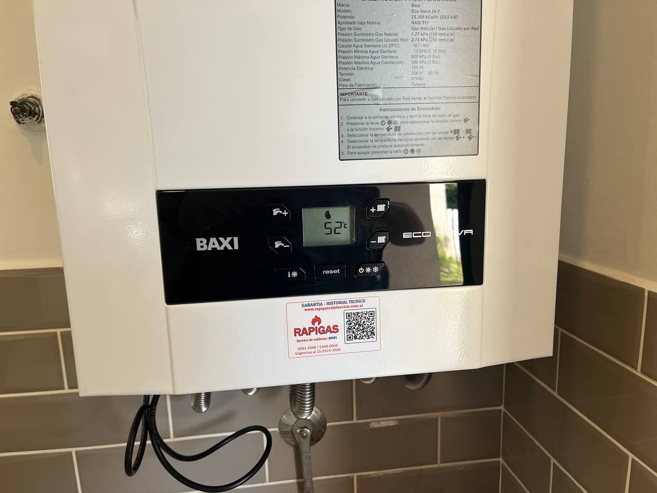 Calderas BAXI en Colegiales - imagen 4