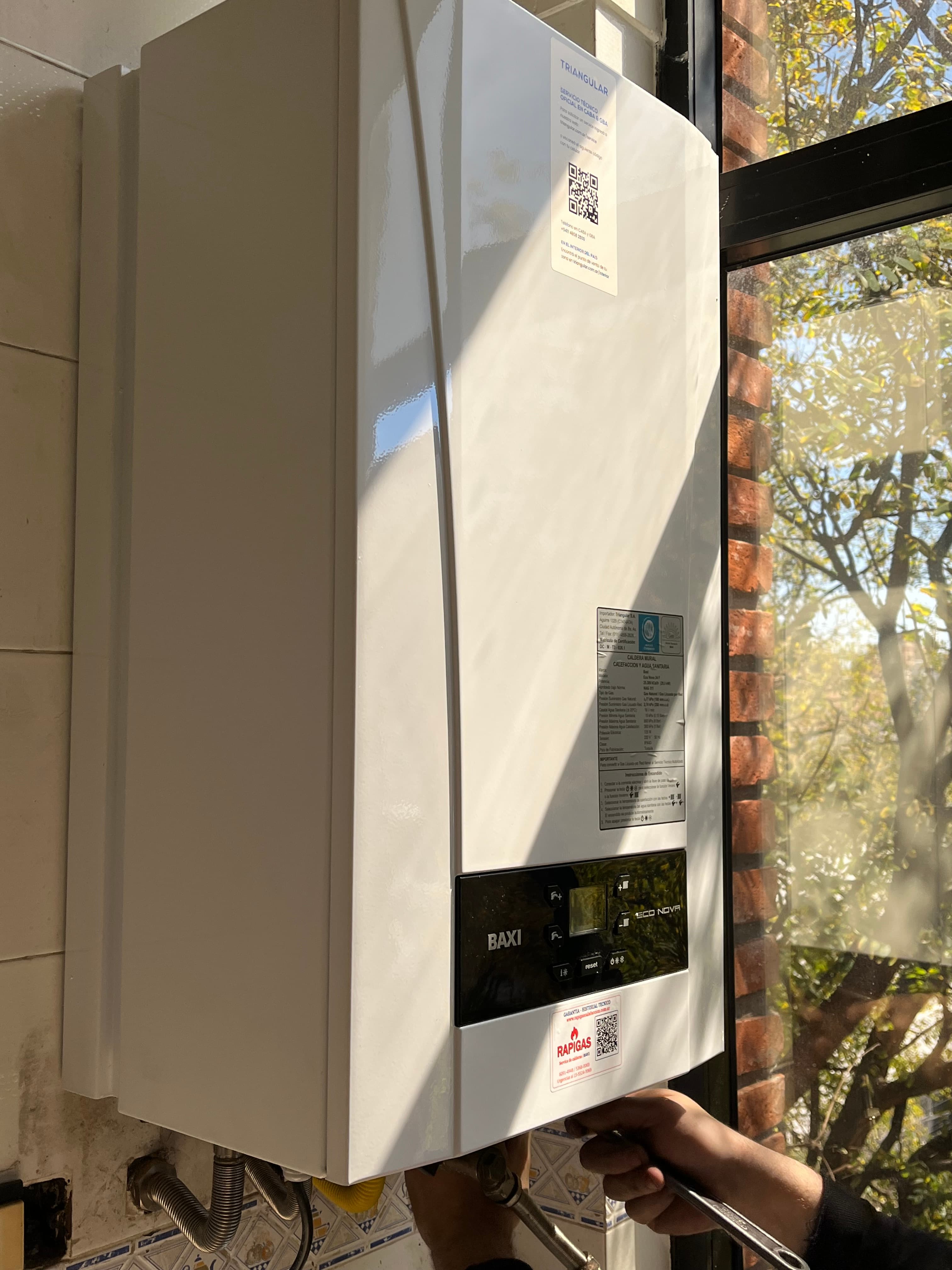 Service caldera BAXI - Moreno - imagen 4