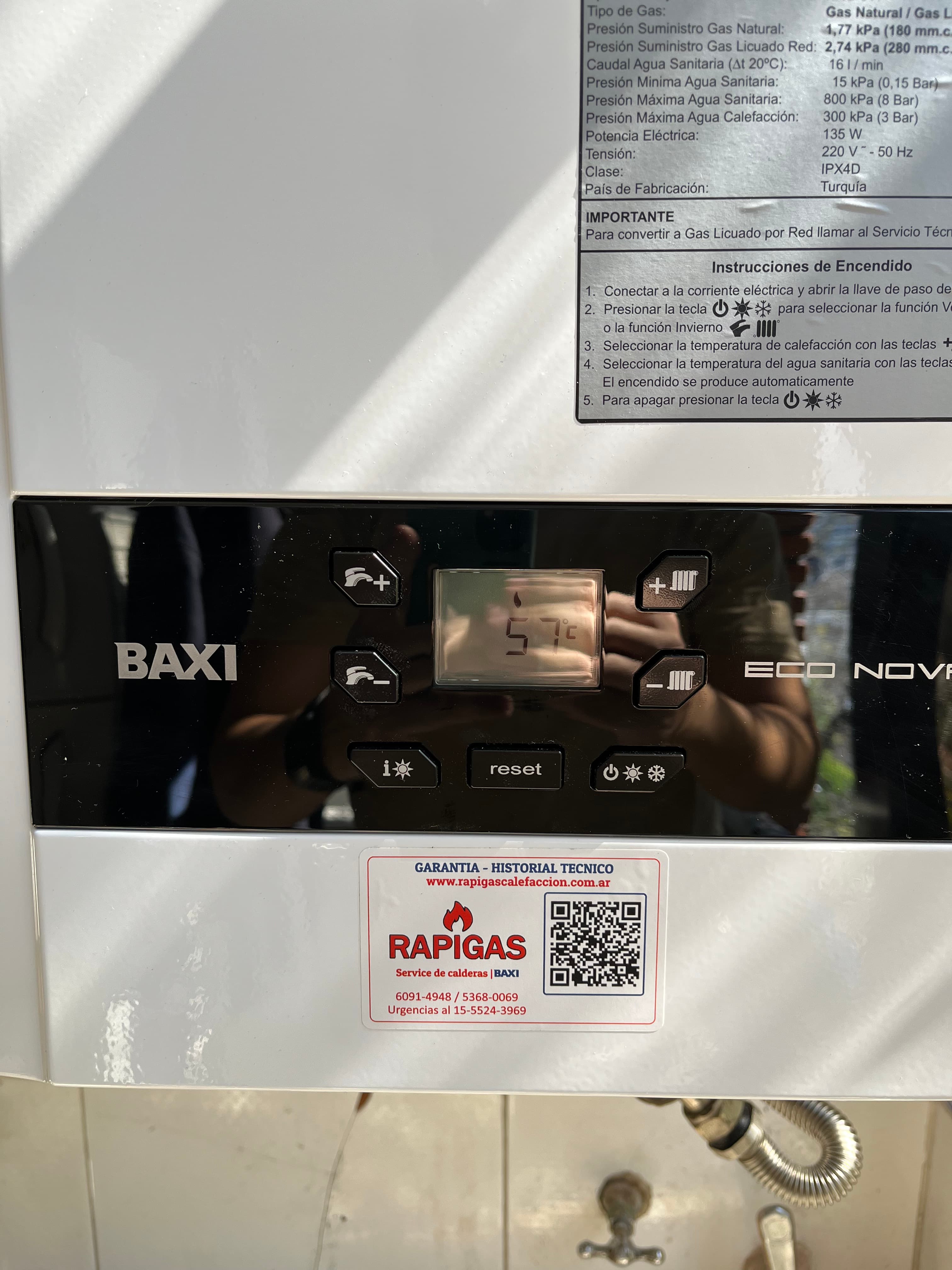 Comprar caldera BAXI en Don Torcuato - imagen 1