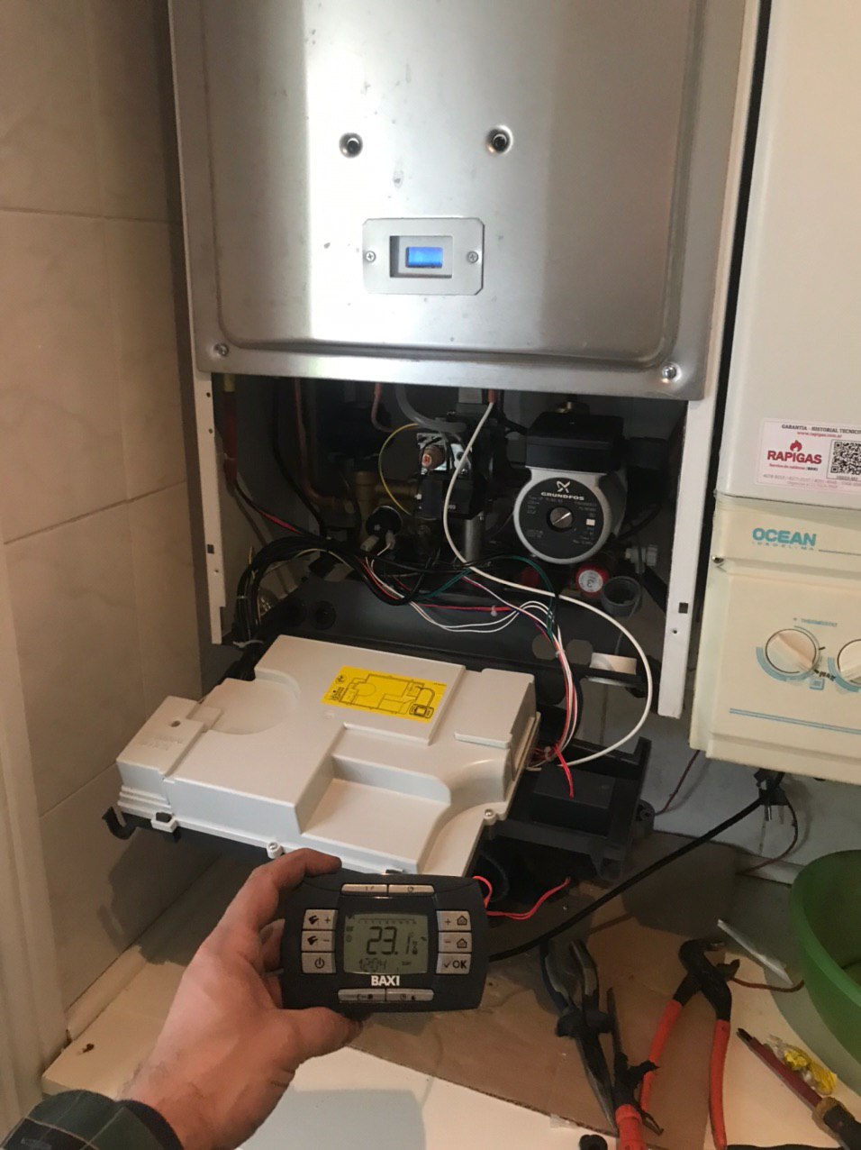 Service de Caldera Baxi - Pilar - imagen 1