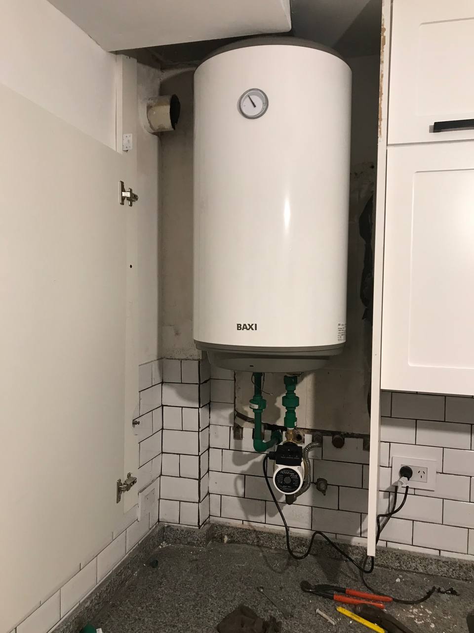 Termotanque Eléctrico Baxi 50 Litros Carga Inferior - imagen 2
